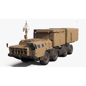 Desert Flap Lid B Tracking and Missile Guidance Radar 3D model